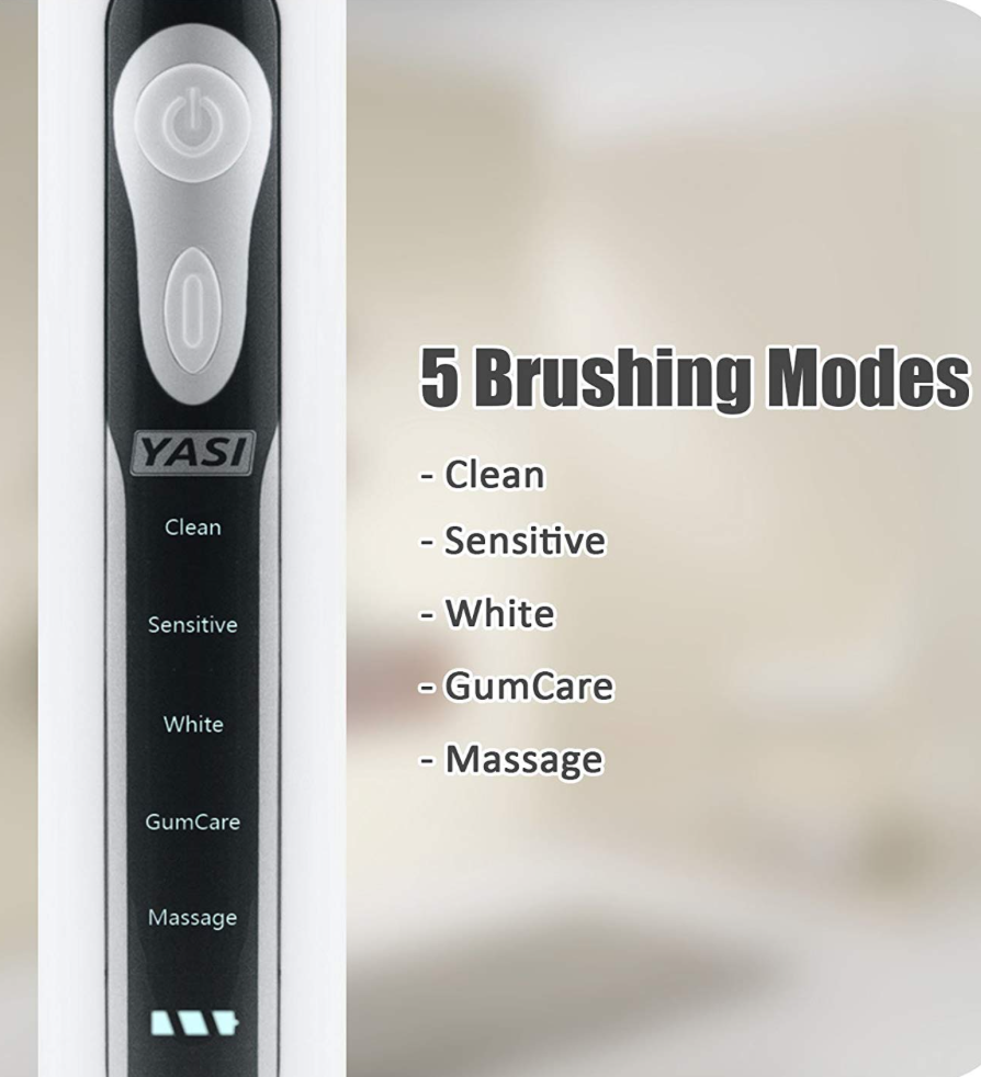 Yasi Compact FL-A12 Sonic Toothbrush with UV sanitizer stand Yasi Compact FL-A12 Sonic Toothbrush with UV sanitizer stand